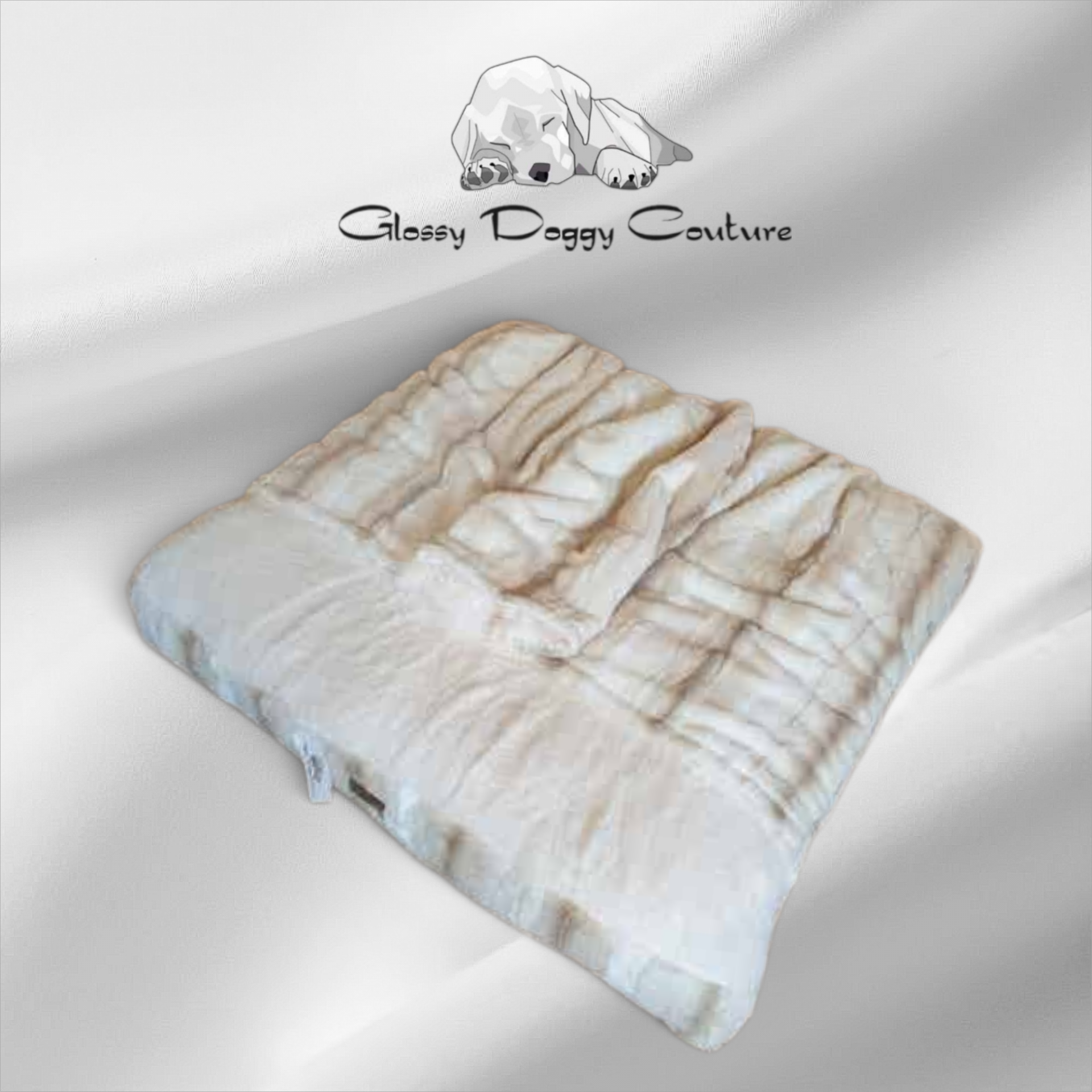 Angora Biscotti /  Ivory Shaggy