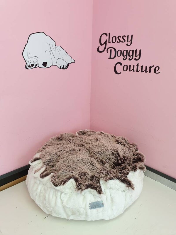 Hide Natural/ Shaggy Frosted brown