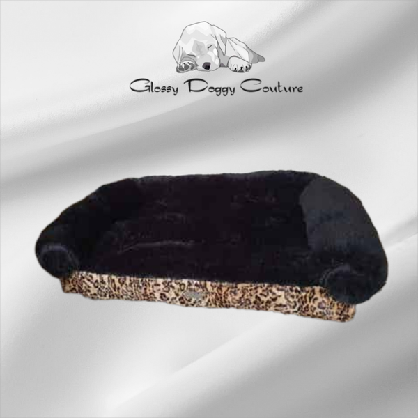 Leopard Sand / Shaggy Black