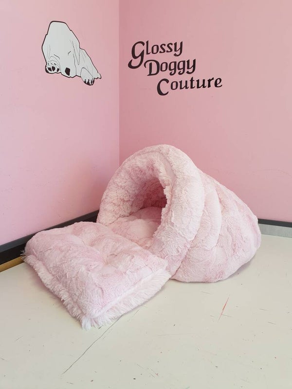 Hide blush  / shaggy babypink