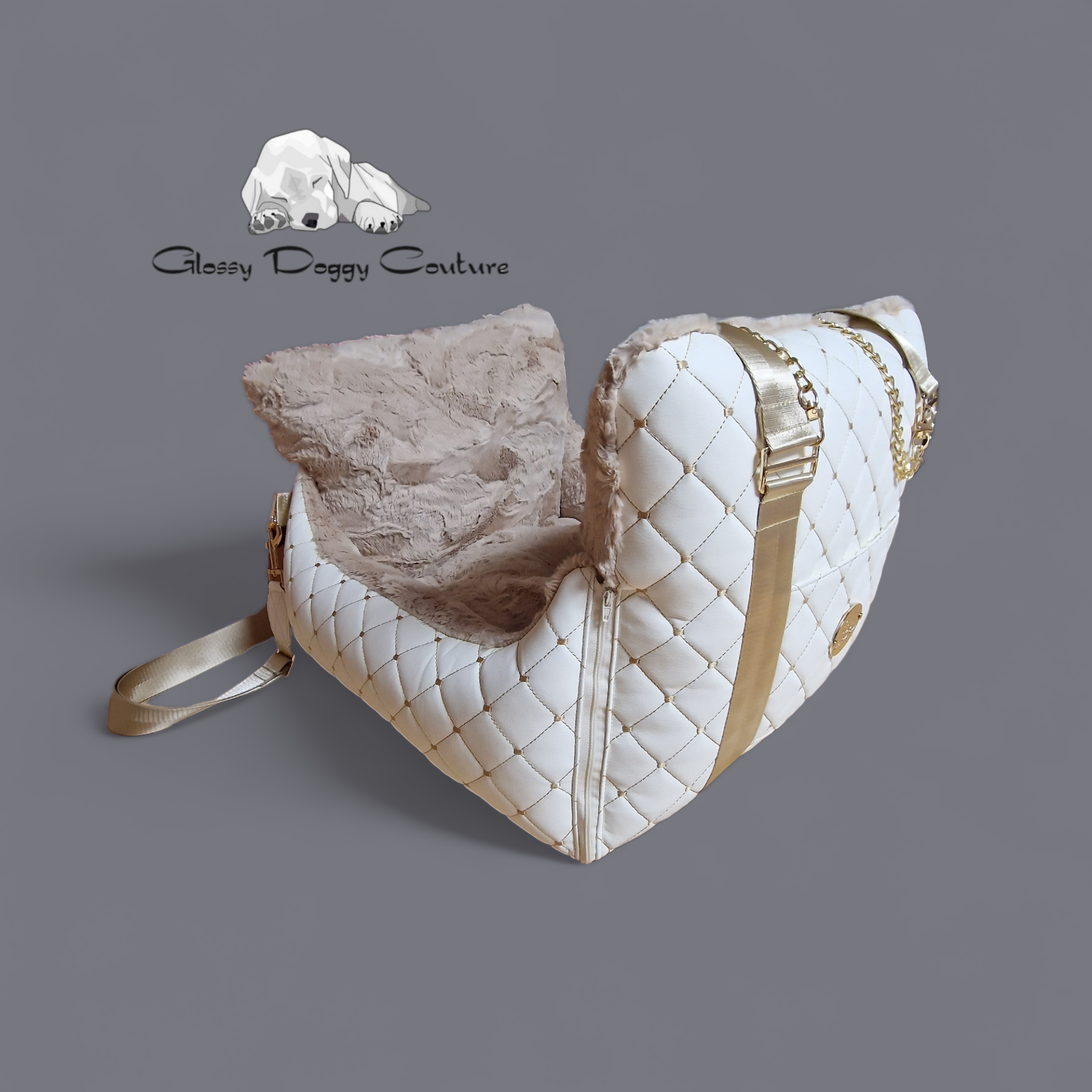 Autostoel Creme / Sand