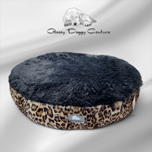 Leopard Sand / Shaggy Black