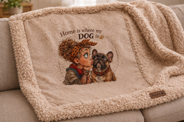 Hondendeken Teddy Deluxe – 75 x 100 cm 🐾