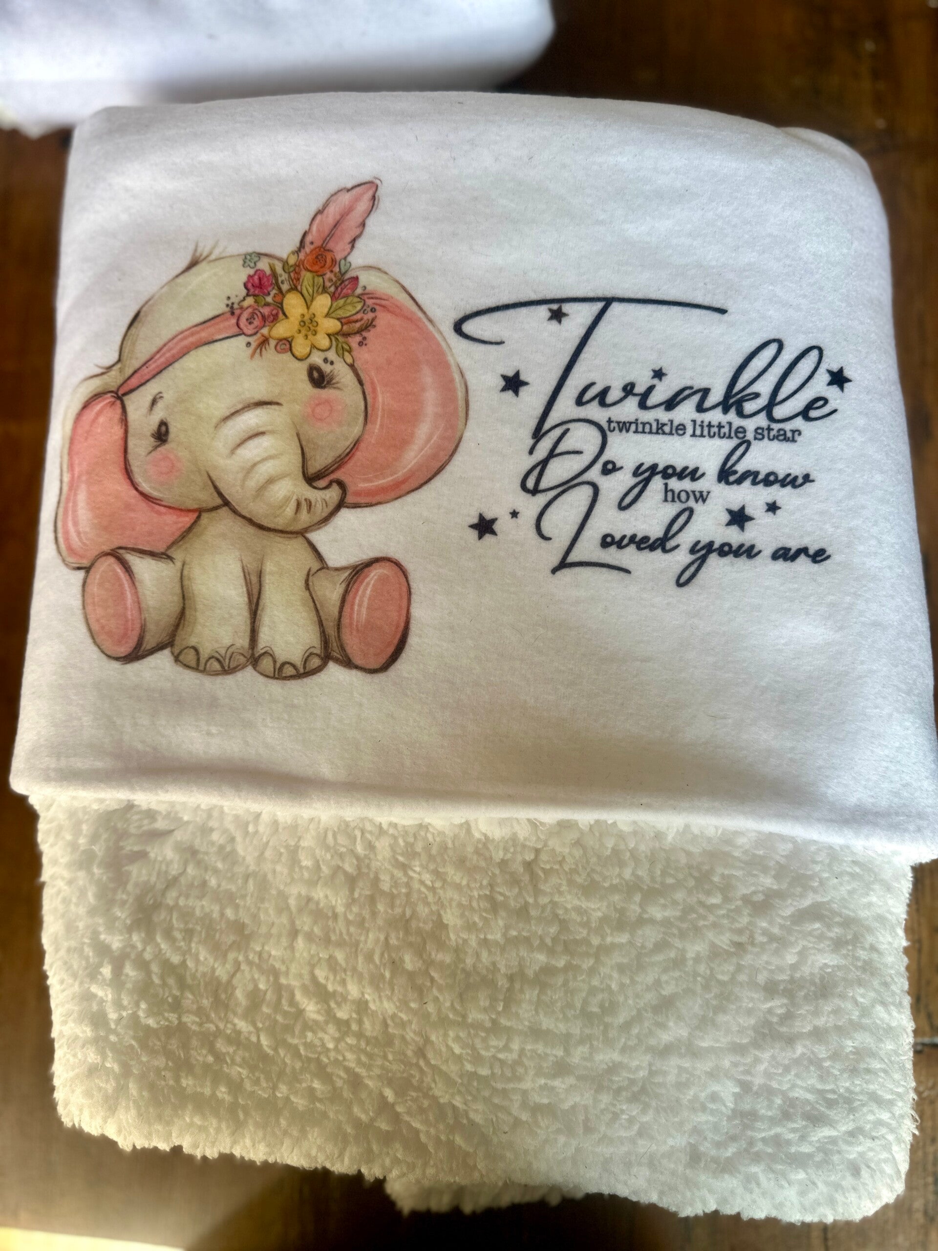 babydekentje olifantje