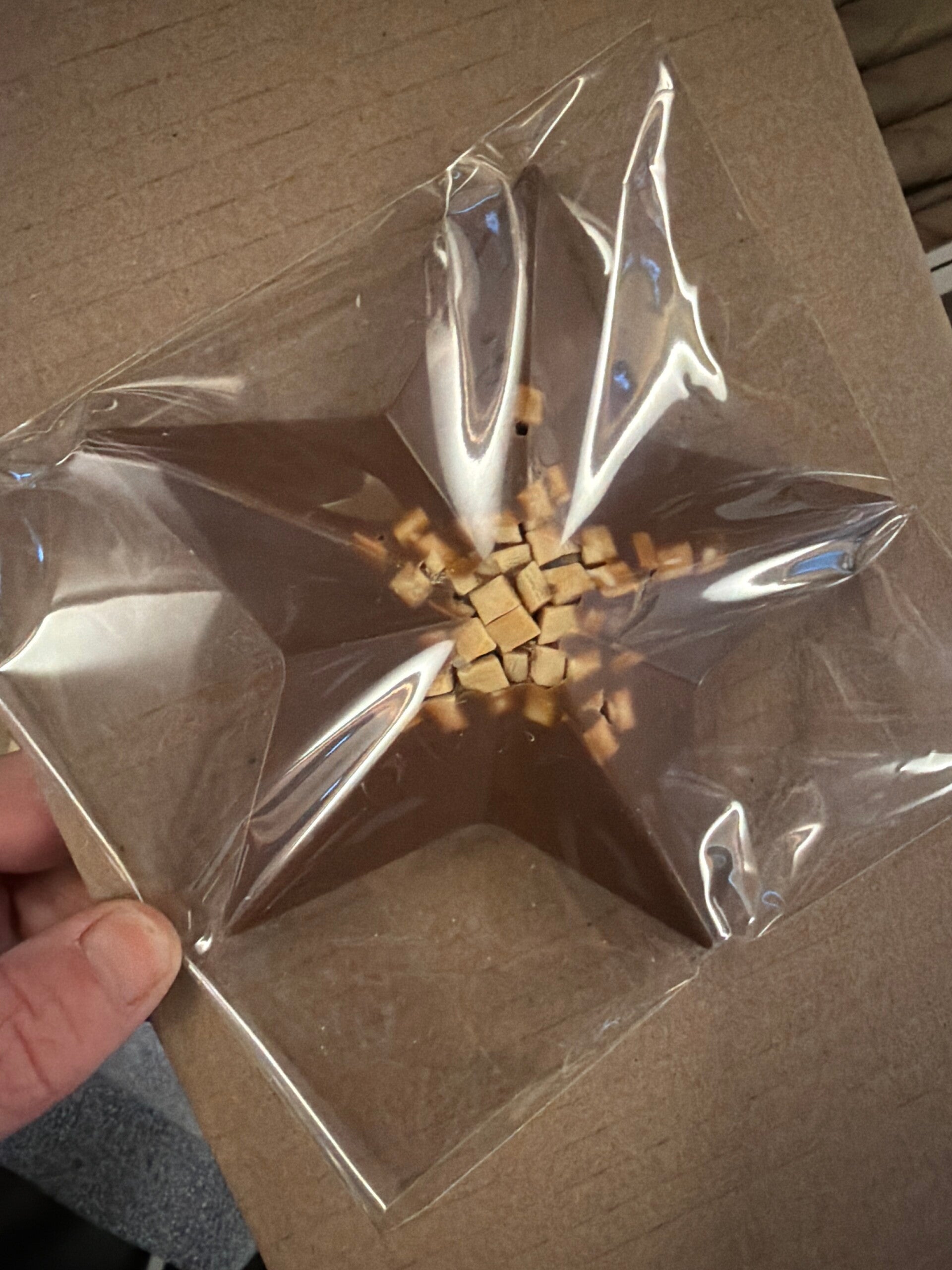 Melk ster met karamel zeezout