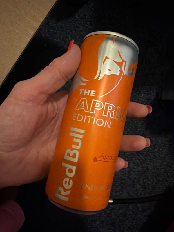 Redbull aprikose erdbeere