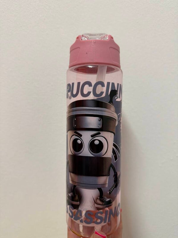 Drinkfles lekt niet cappucinno