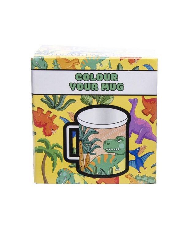 Maak je eigen mok! Dino en unicorn