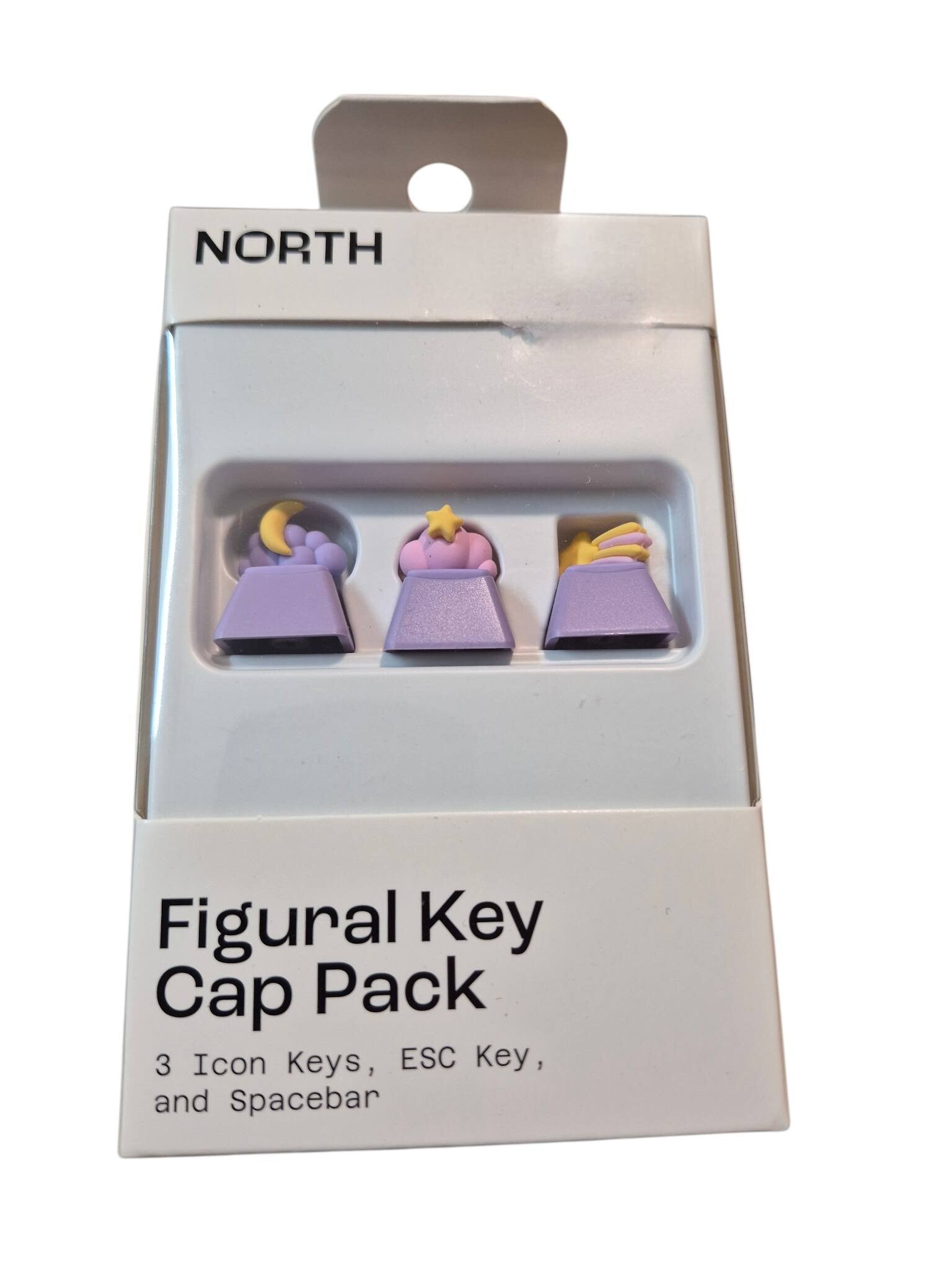 North Figural Key Cap Stars and Moon Pack