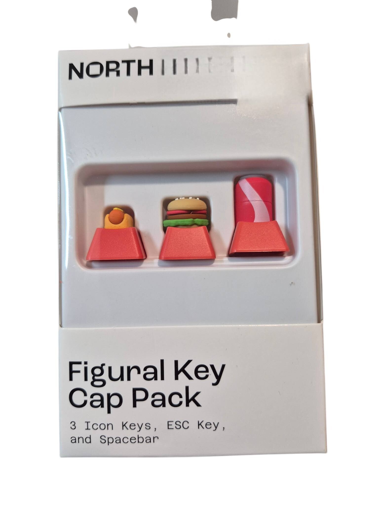 North Figural Key Cap Fat Food Pack