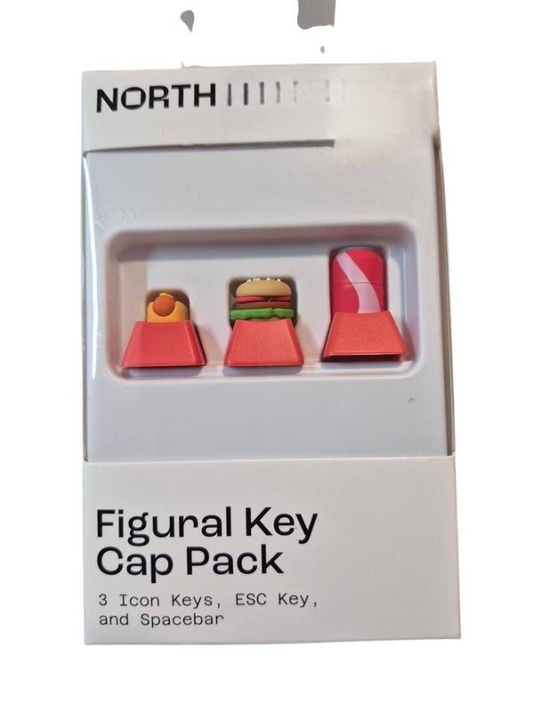 North Figural Key Cap Fat Food Pack