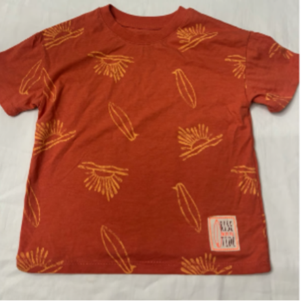 XS 4/5 Cat & Jack Boys Tee Golden Coast