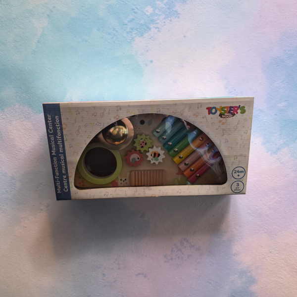 Toyster's Wooden Multi-Function Musical Center