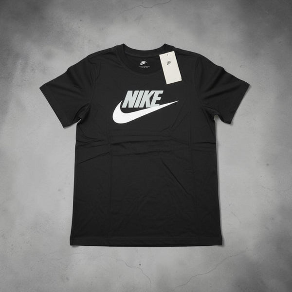 Youth Nike Black Tee with white and grey accents (Multiple Sizes)