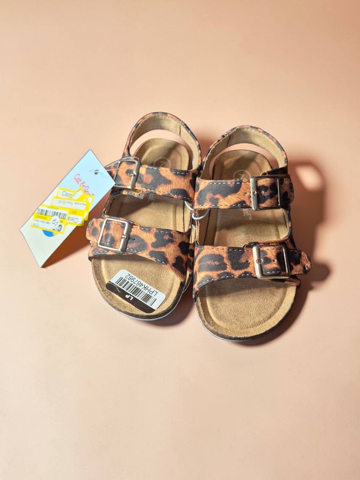 New Shoes Cat & Jack Toddler Girls' Reagan Footbed Sandals