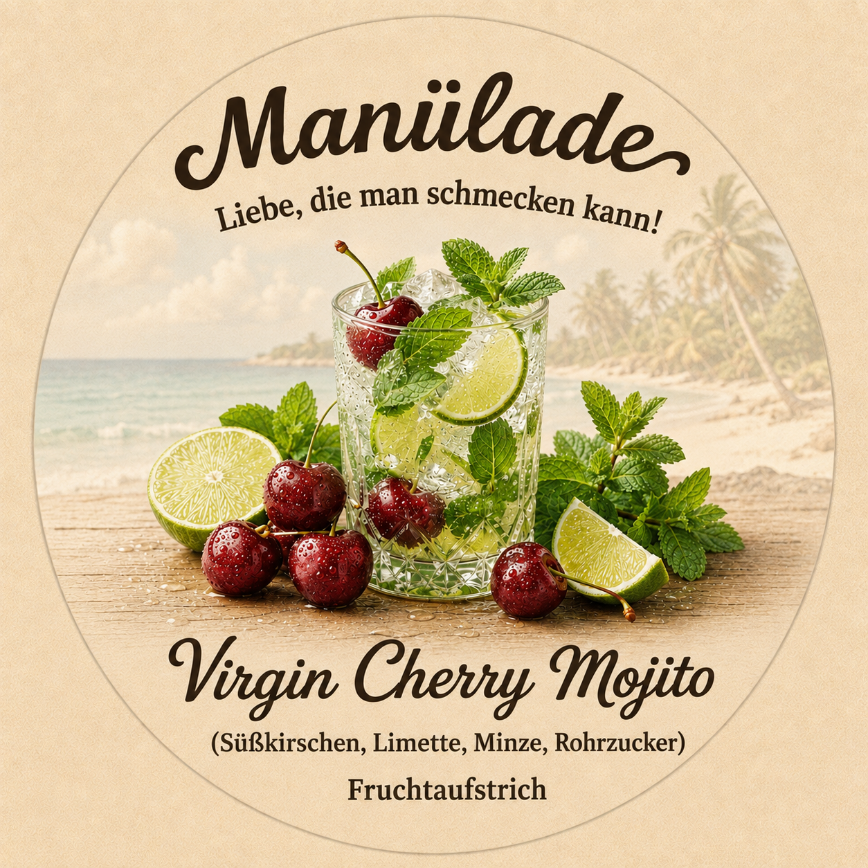 Virgin Cherry Mojito