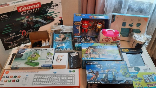 Misch Box 22 St. | A - Ware | Mix Box: Spielzeug,Multimedia, uvm | Wert 420-480€