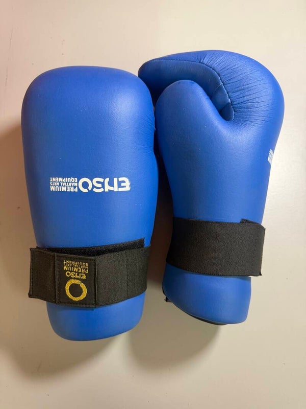 Enso Boxhandschuhe M Blau Premium Equipment