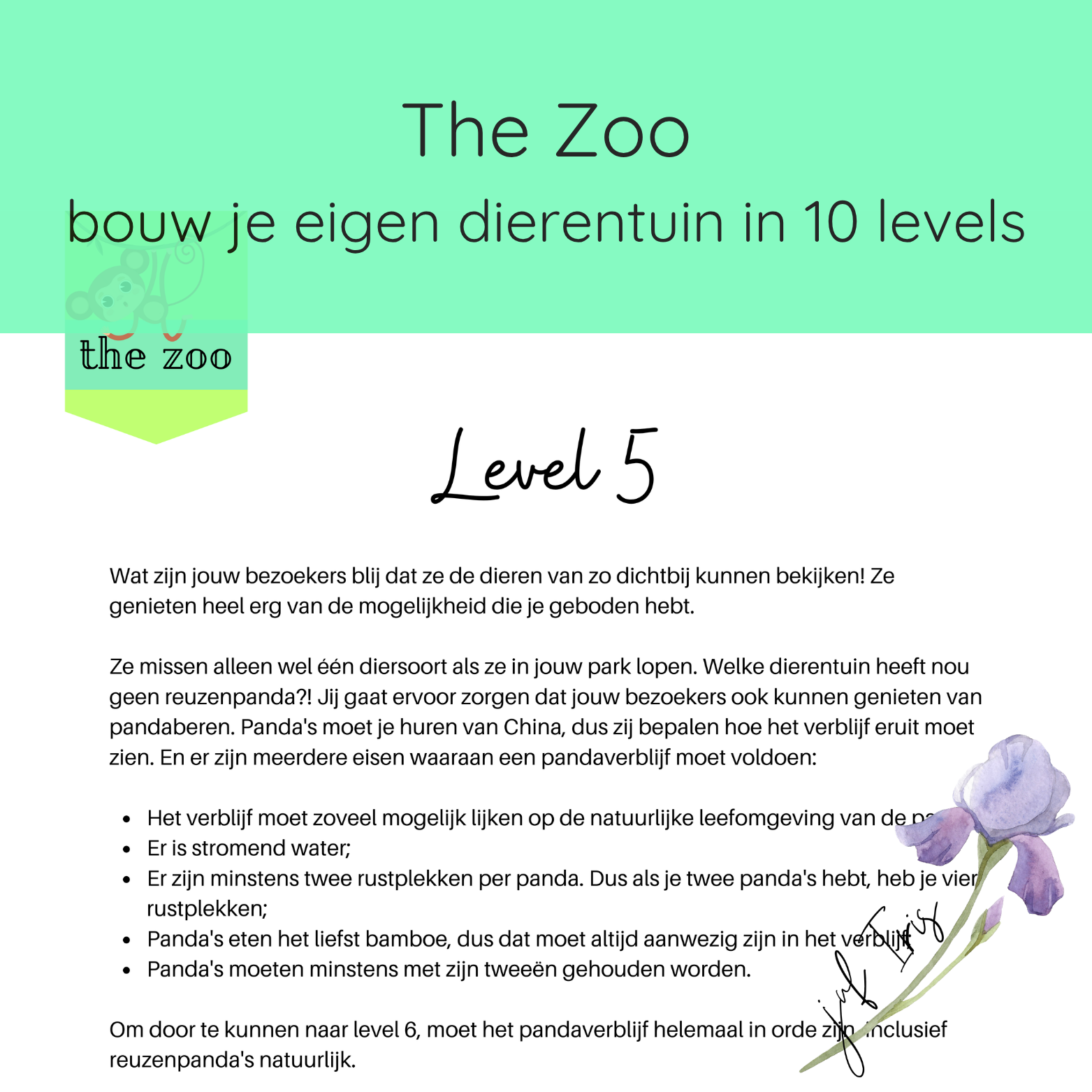The Zoo - bouw je eigen dierentuin in 10 levels