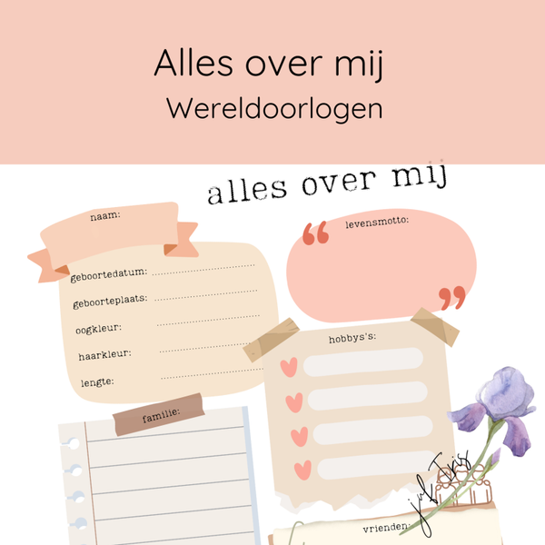 Alles over mij - WOI en WOII