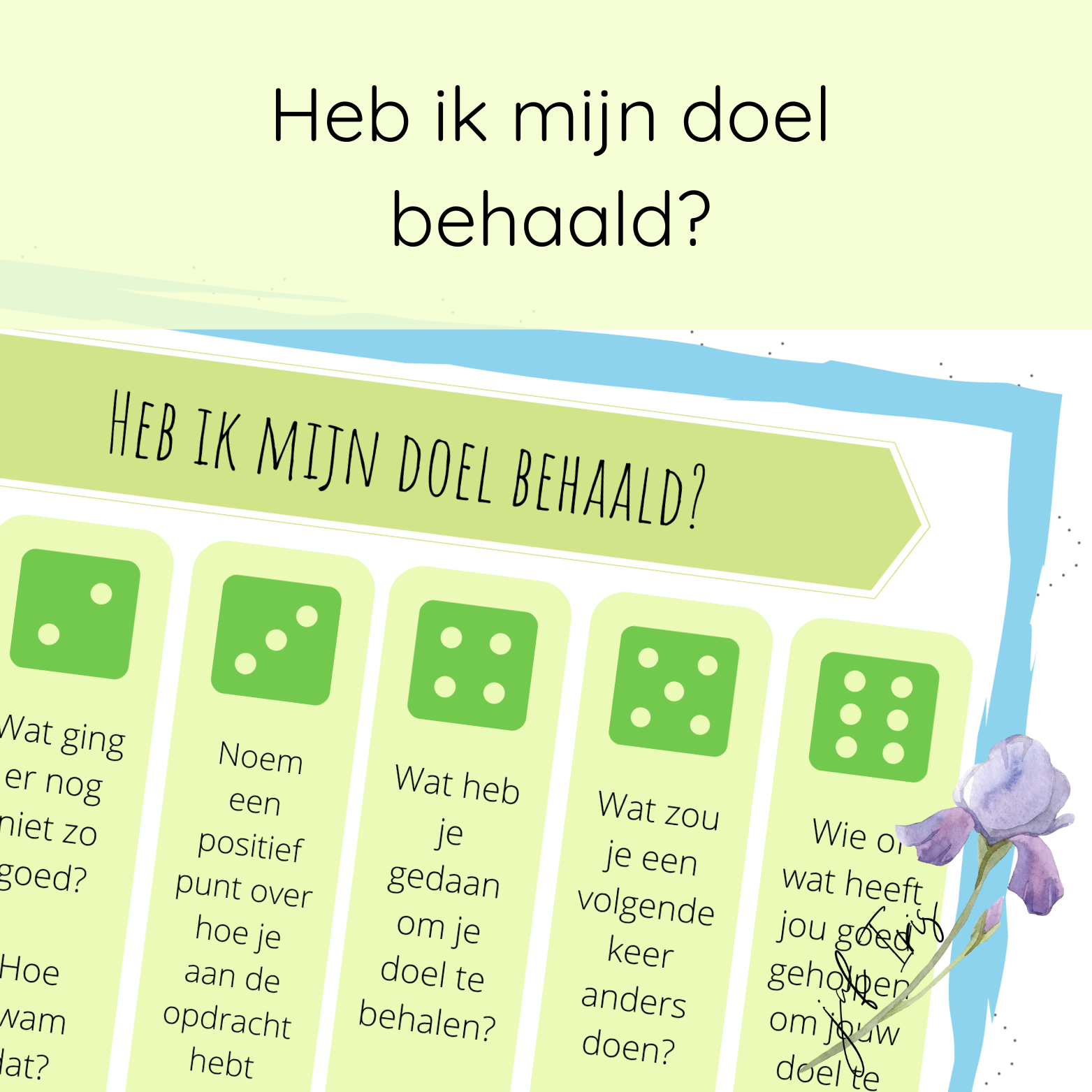 Heb ik mijn doel behaald?