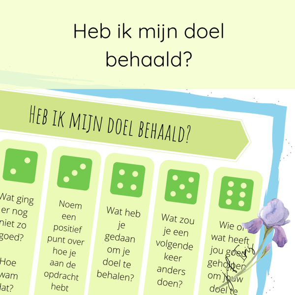 Heb ik mijn doel behaald?