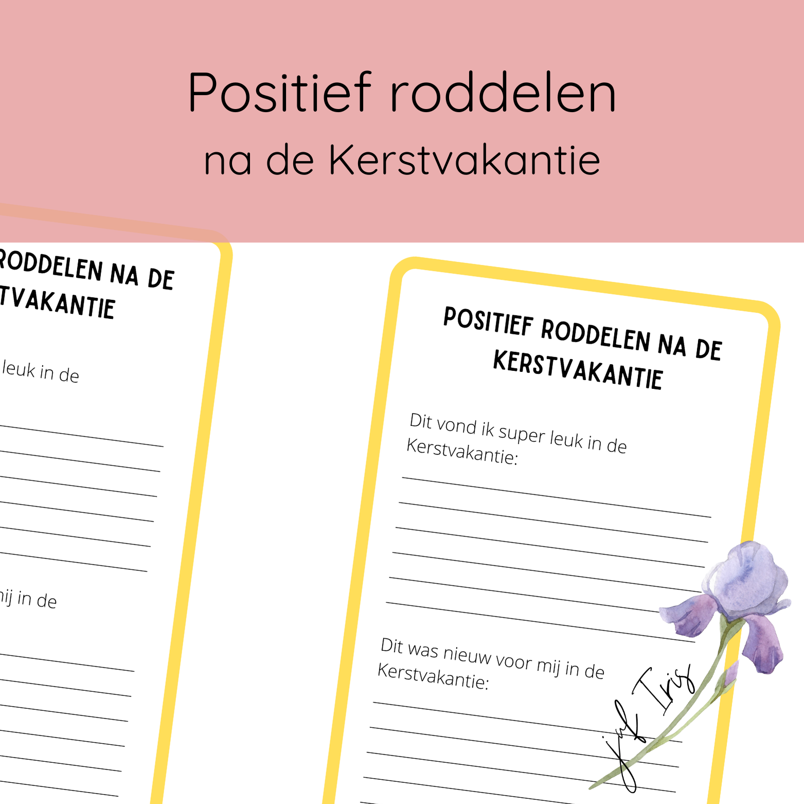 Positief roddelen na de Kerstvakantie