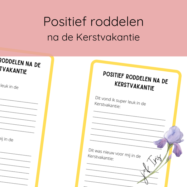 Positief roddelen na de Kerstvakantie