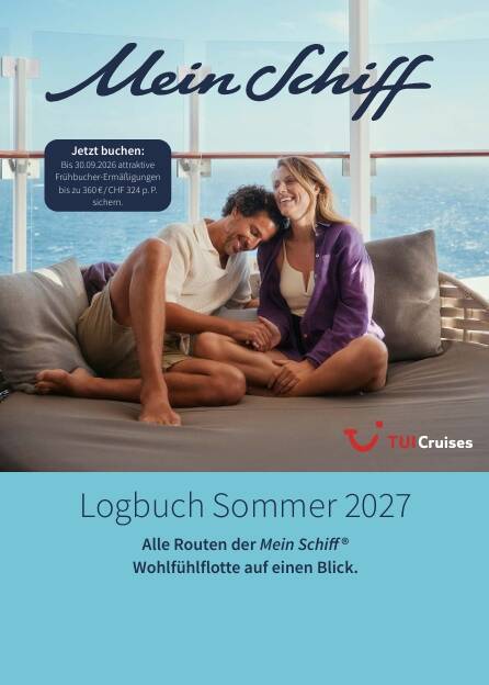 Katalog Mein Schiff TUI Cruises   | www.top65.de