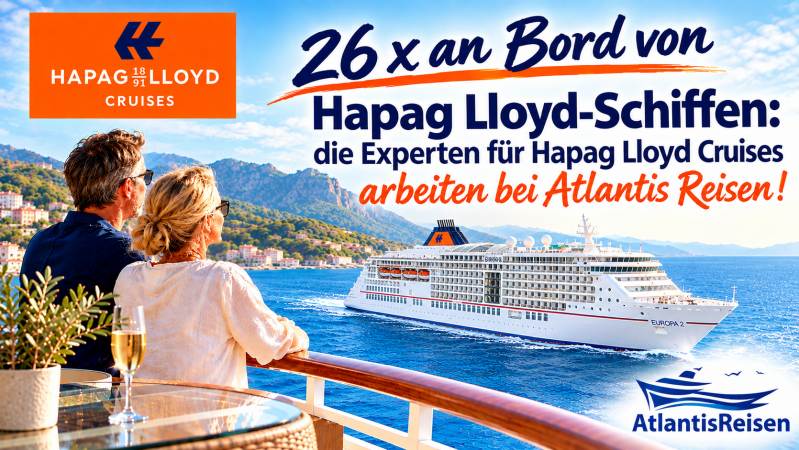 Hapag Lloyd Cruises Sonderangebote   | www.atlantisreisen.com