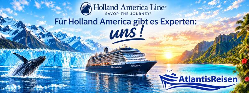 Holland-America-Sonderangebote | www.top65.de