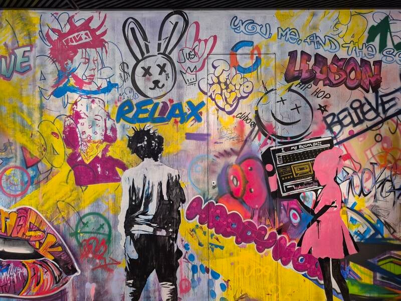 Street Art Mein Schiff Relax  | www.top65.de