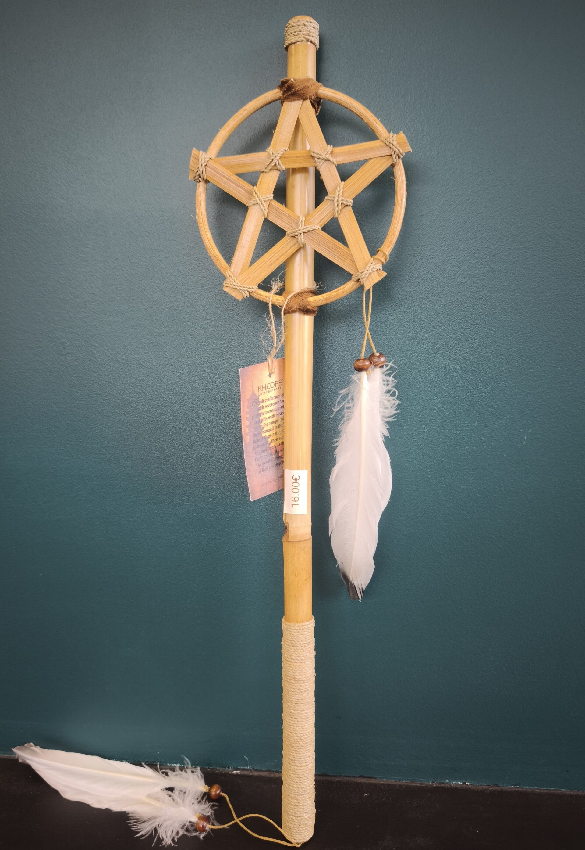 BATON DE PAROLE AVEC PENTACLE