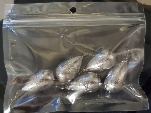 2 Oz Bass Casting Pack Of 5