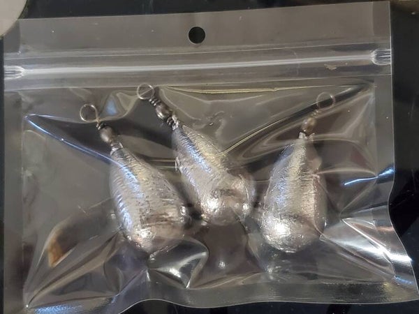 4 Oz Bass Cassting Pack Of 3