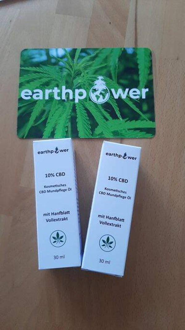 Hanfzauberöl / earthpower / 10% CBD