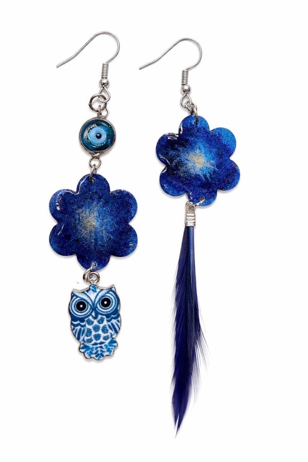 Boucles d’oreilles collection chouette
