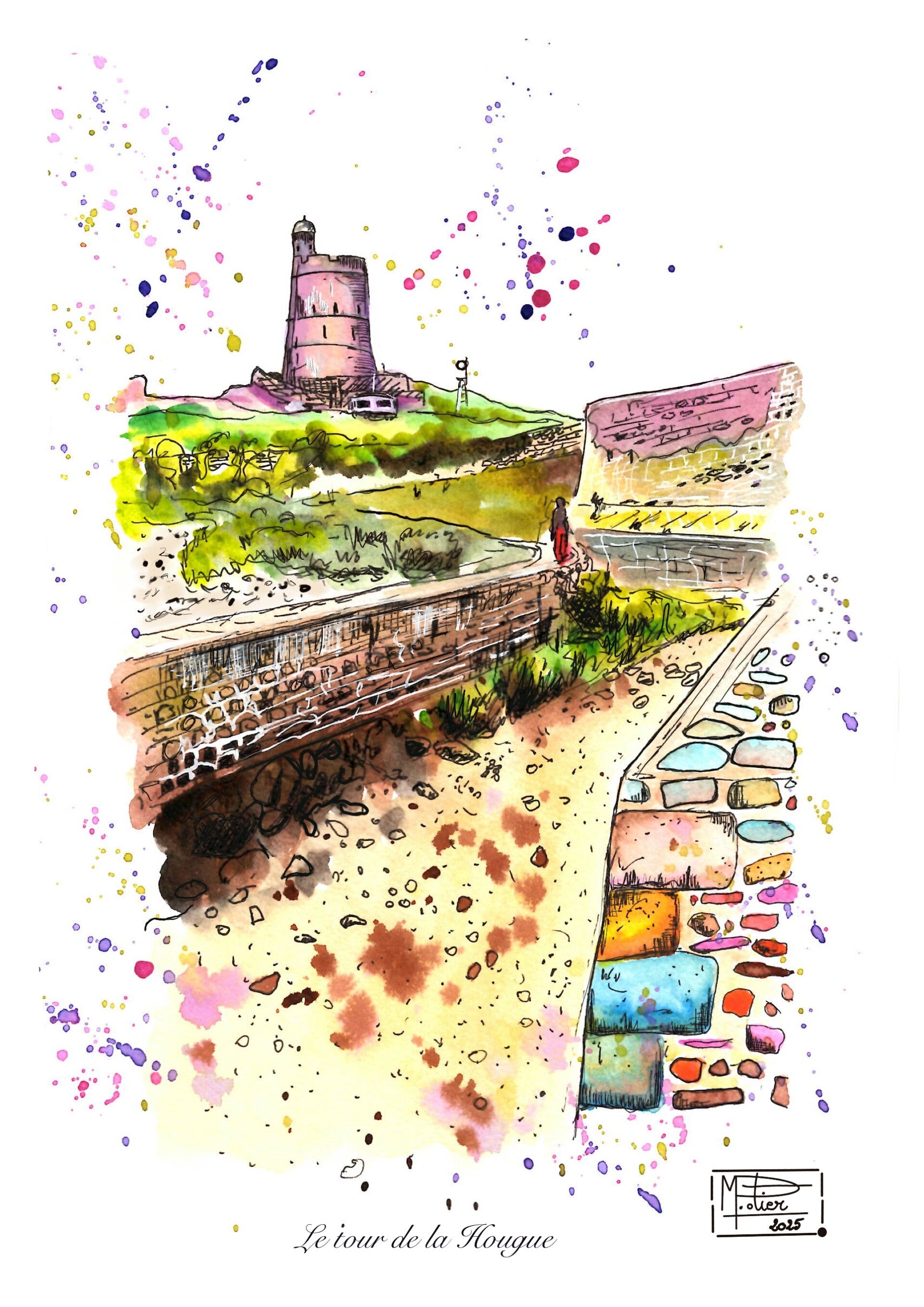 Le tour de la Hougue