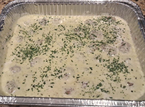 Pesto Meatballs