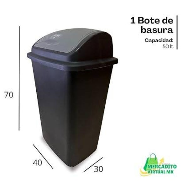 Bote balacin 50 lts.