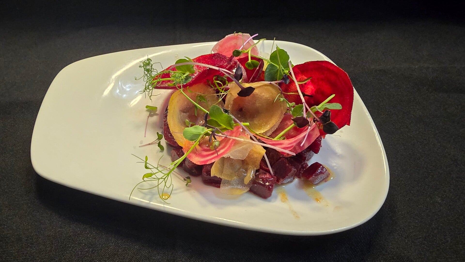 Dessert à la carte "comme une tatin"
