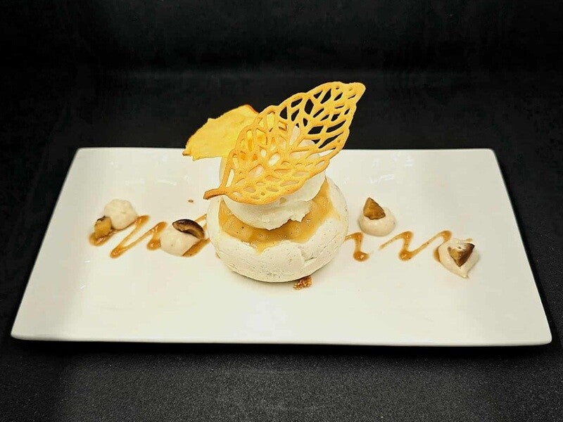 Dessert à la carte "comme une tatin"