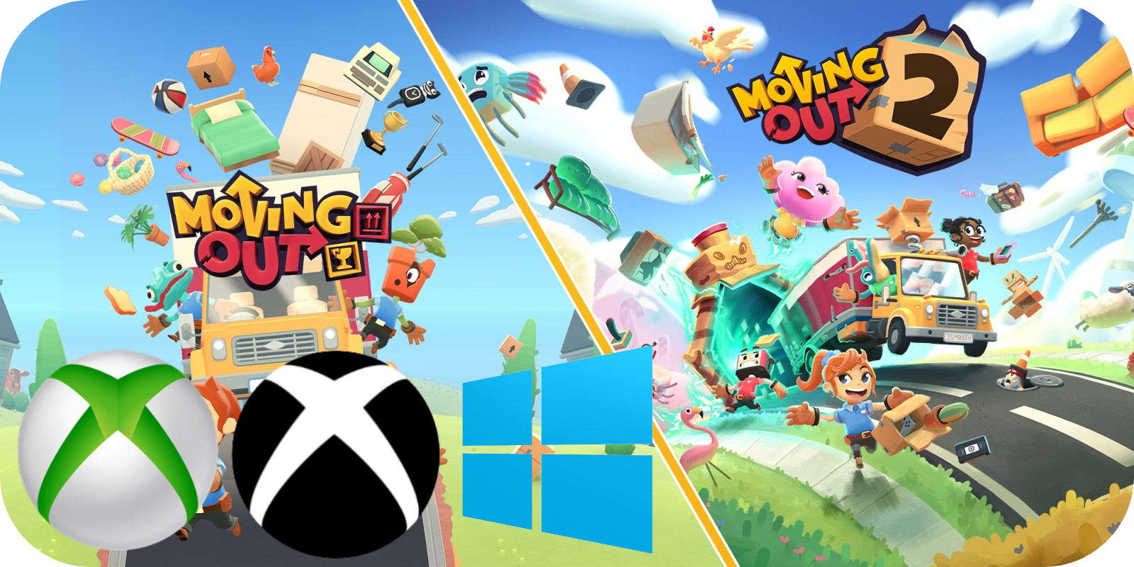 Moving Out & Moving Out 2 Bundle