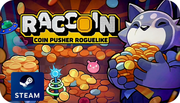 RACCOIN: Coin Pusher Roguelike