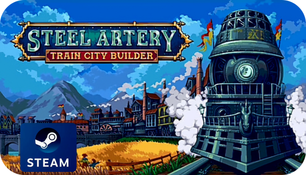 Steel Artery: Train City Builder