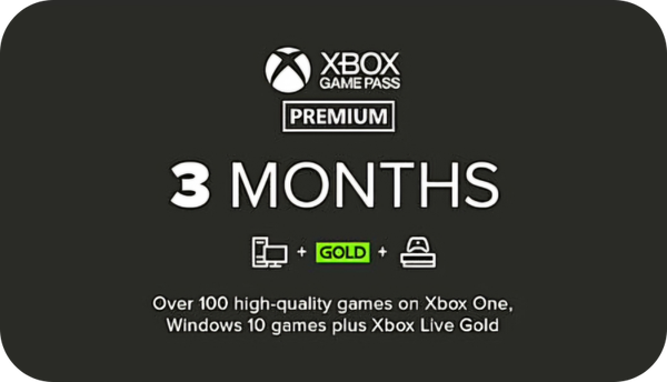 Xbox Game Pass Premium 3 Monate (EUROPA)