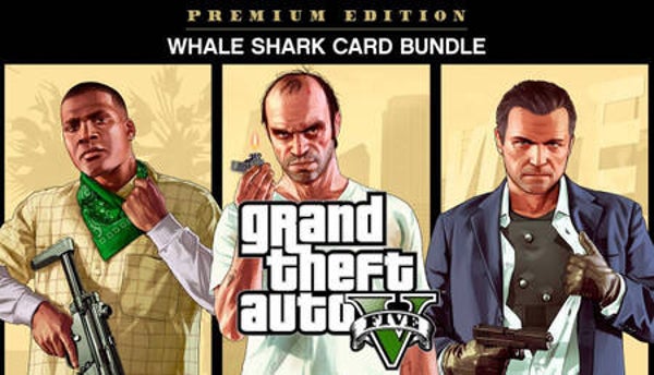 Grand Theft Auto V Premium Edition & CashCard "Walhai"  im Bundle für Xbox One Kompatibel mit Series X/S