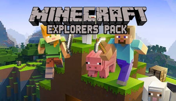 Minecraft Explorers Pack für Xbox One Kompatibel mit Series X/S