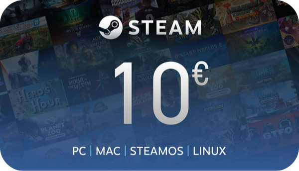 Steam Gift Card 10€