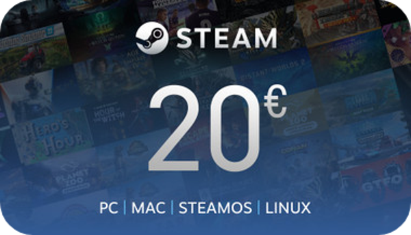 Steam Gift Card 20€